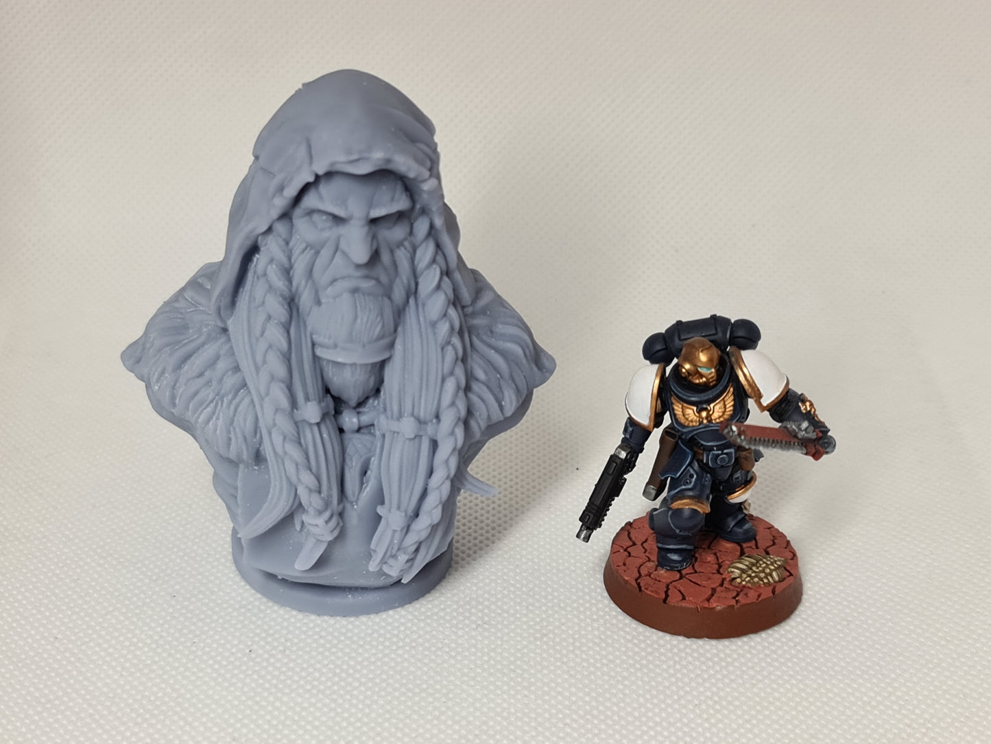 TytanTroll Miniatures: Druid Bust-Bust-Ashdown Gaming