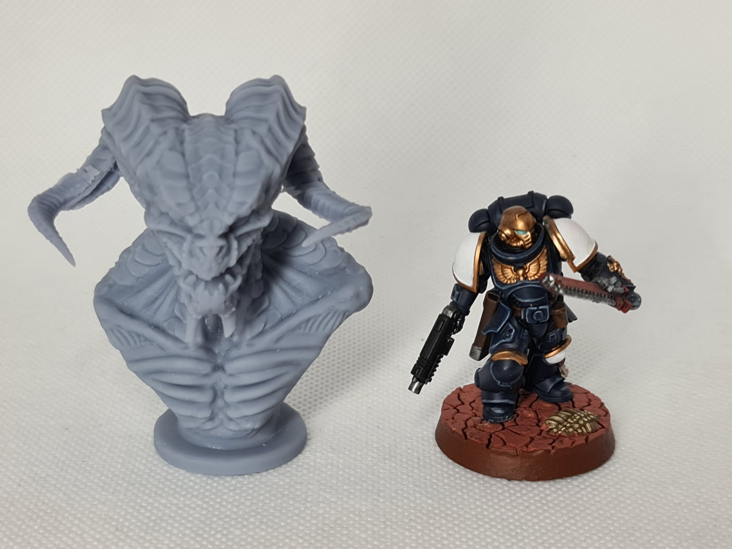 TytanTroll Miniatures: Demon Head Bust-Bust-Ashdown Gaming