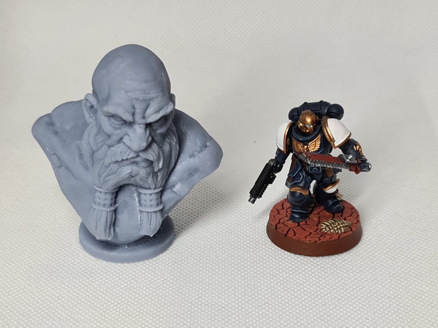 TytanTroll Miniatures: Dwarf Bust-Bust-Ashdown Gaming