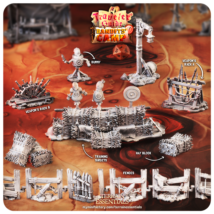 Terrain Essentials 028 - Bandits Camp: Shooting Area