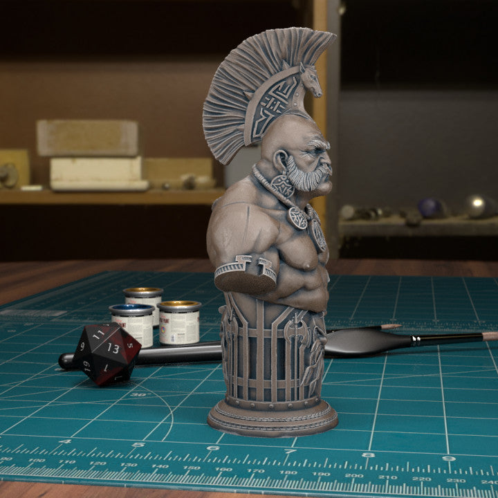TytanTroll Miniatures - Dwarf Knight-Miniature-Ashdown Gaming