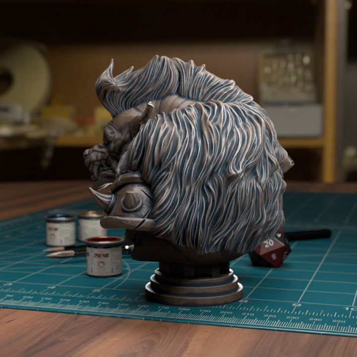 TytanTroll Miniatures: Gnoll Leader Bust-Bust-Ashdown Gaming