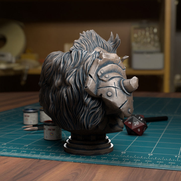 TytanTroll Miniatures: Gnoll Leader Bust-Bust-Ashdown Gaming