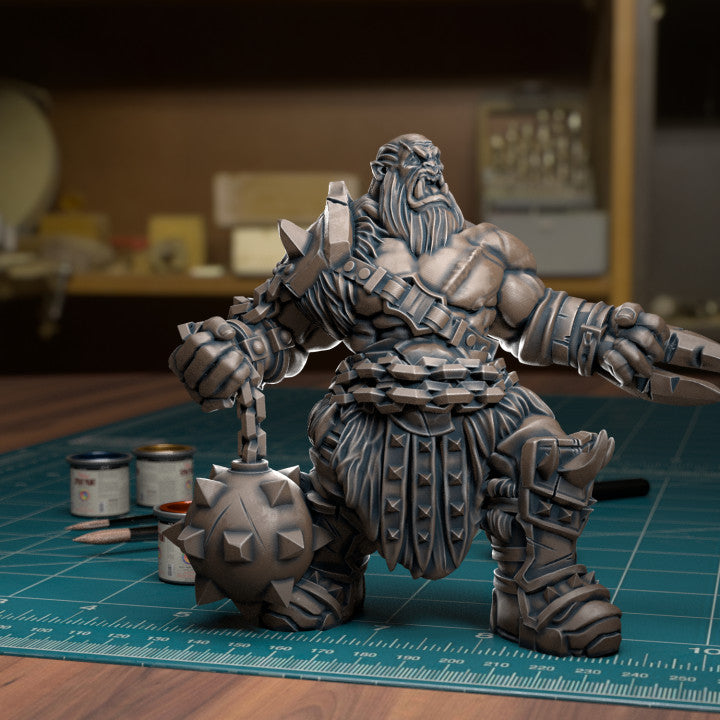 TytanTroll Miniatures - Orc Beserker-Miniature-Ashdown Gaming