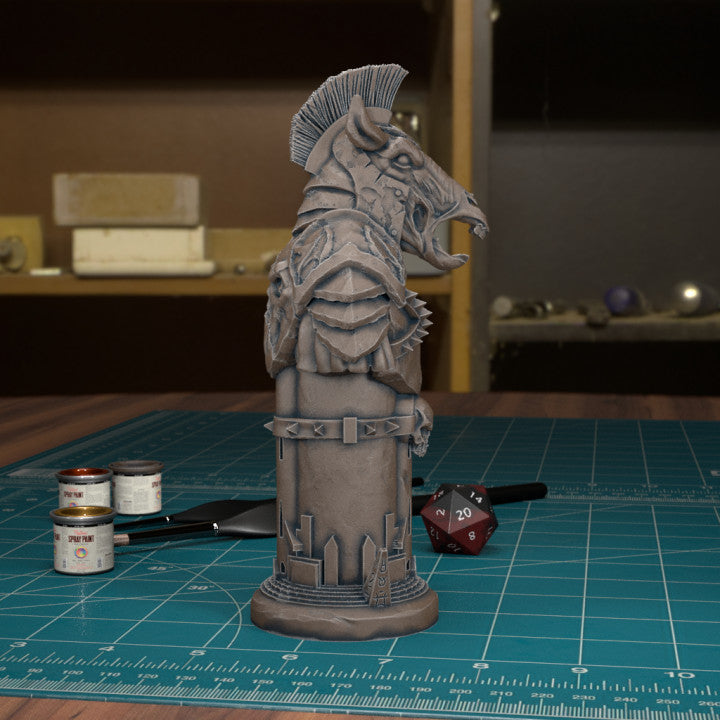 TytanTroll Miniatures - Undead Knight-Miniature-Ashdown Gaming