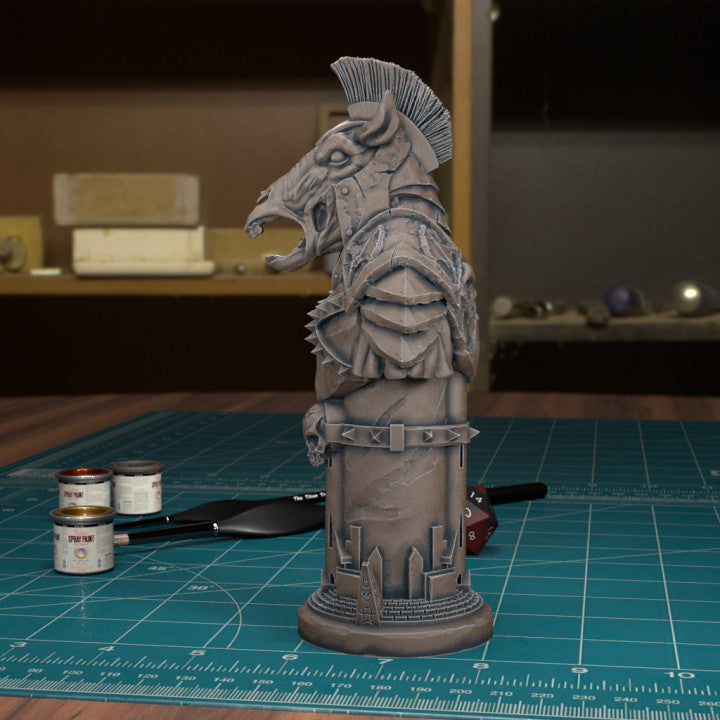 TytanTroll Miniatures - Undead Knight-Miniature-Ashdown Gaming
