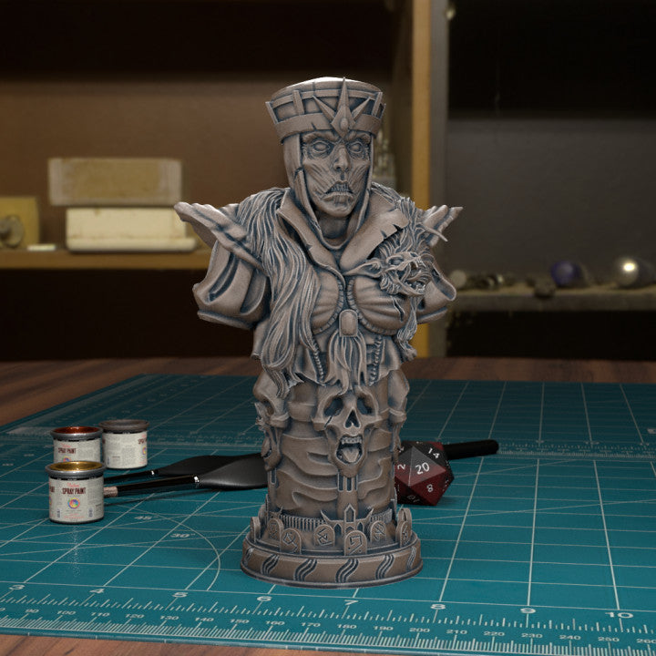 TytanTroll Miniatures - Undead Queen-Miniature-Ashdown Gaming