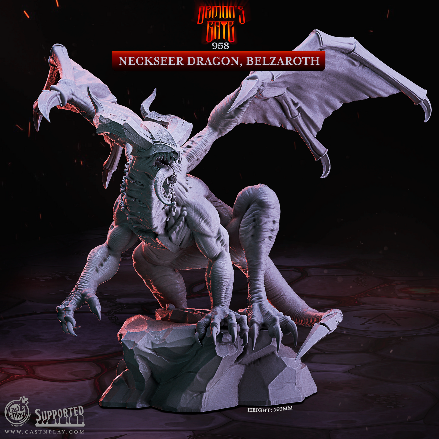 Cast 'n' Play 958: Neckseer Dragon Belzaroth