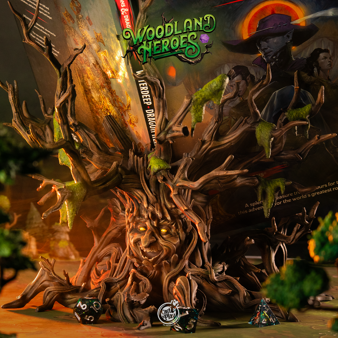 Cast 'n' Play 960: Woodland Bookstand (Resin)