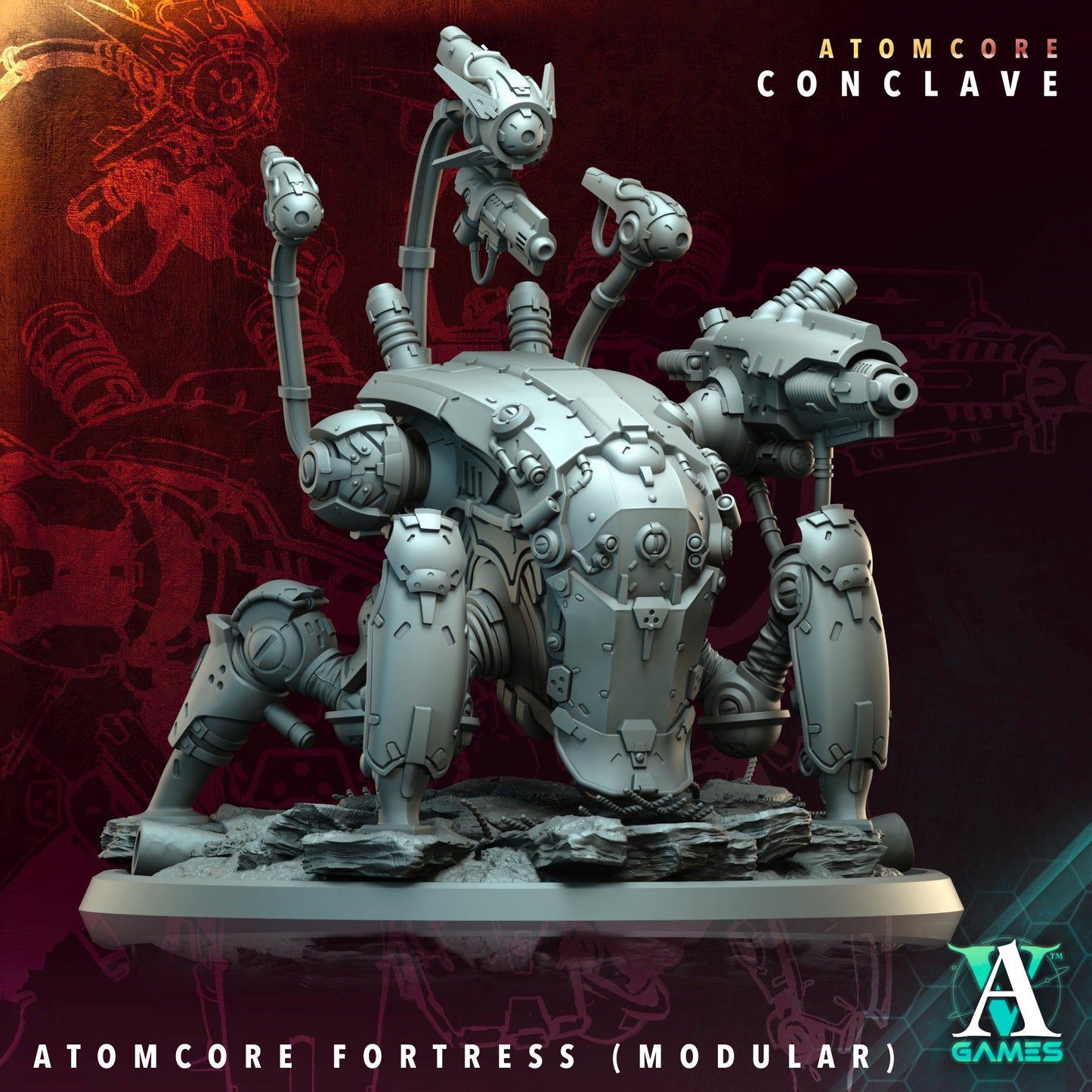 Archvillain Games - Atomcore Conclave: Atomcore Fortress 1