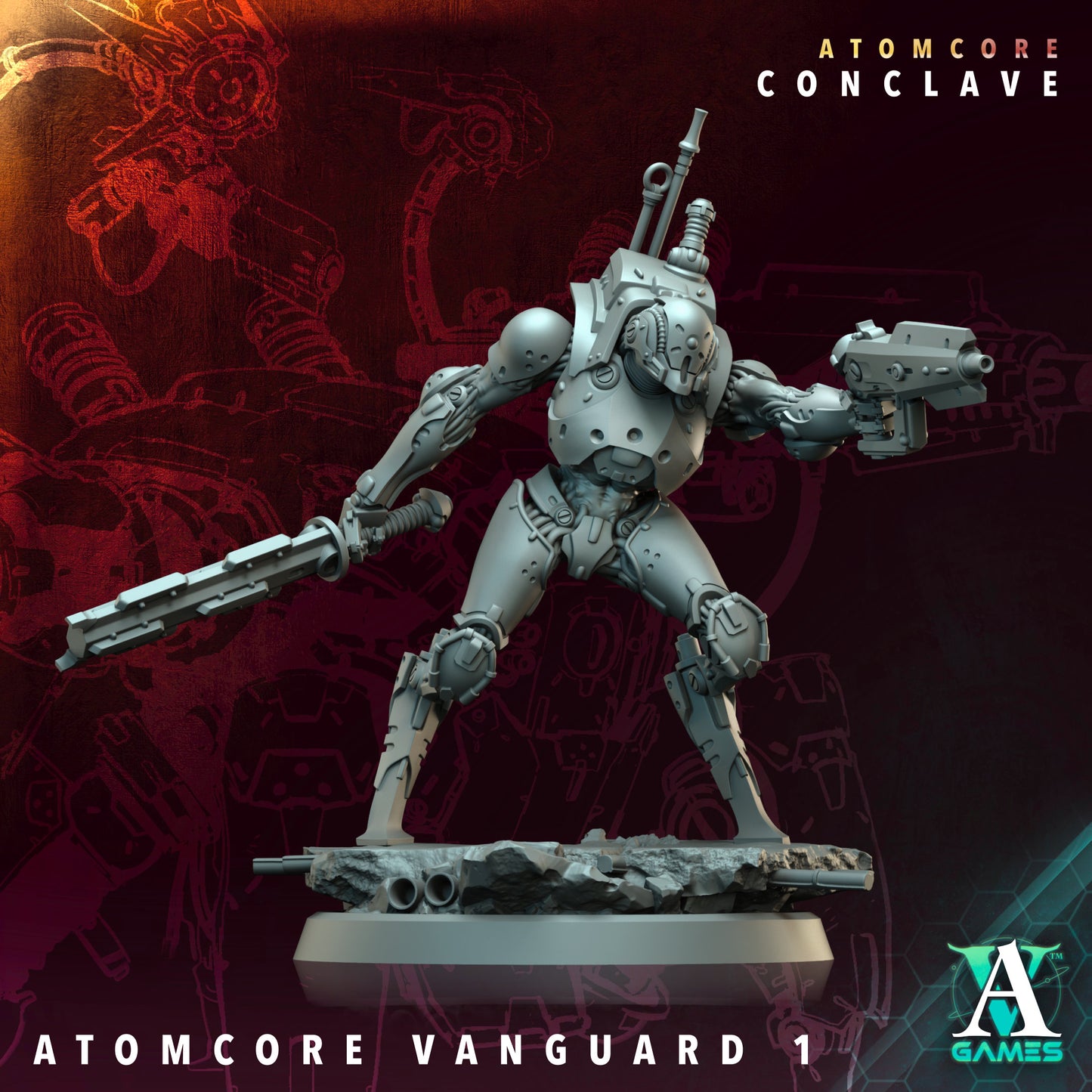 Archvillain Games - Atomcore Conclave: Atomcore Vanguard 1
