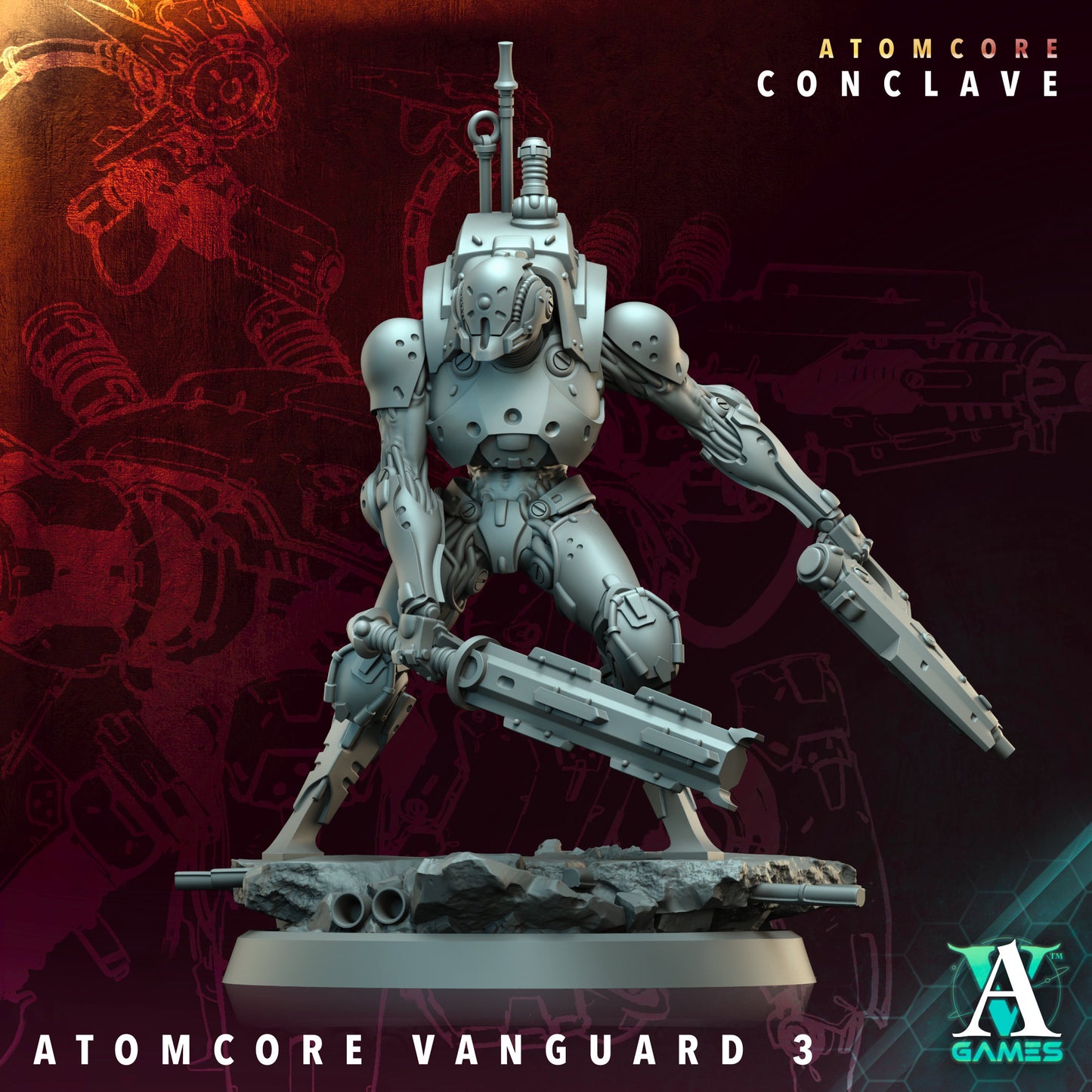 Archvillain Games - Atomcore Conclave: Atomcore Vanguard 3