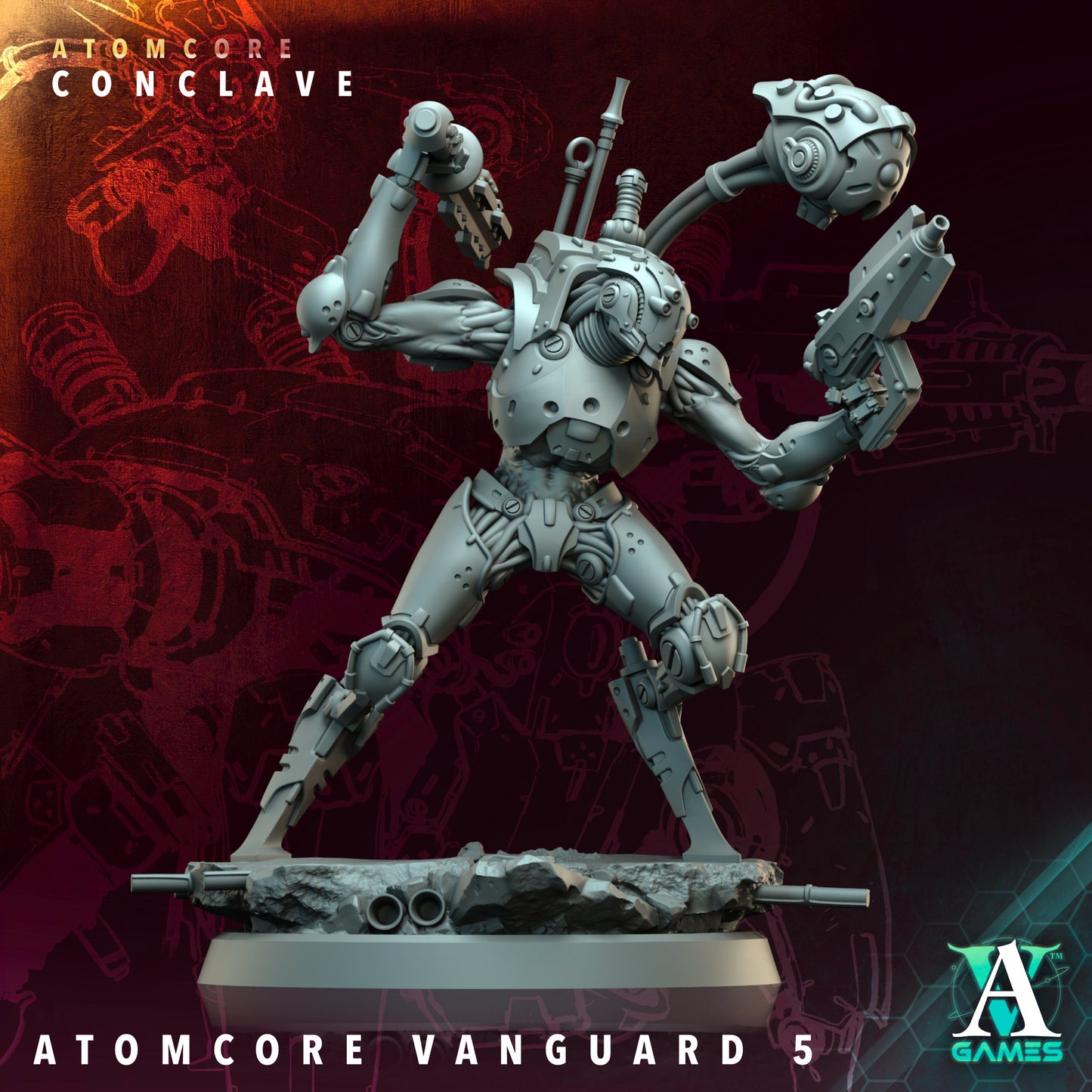Archvillain Games - Atomcore Conclave: Atomcore Vanguard 5