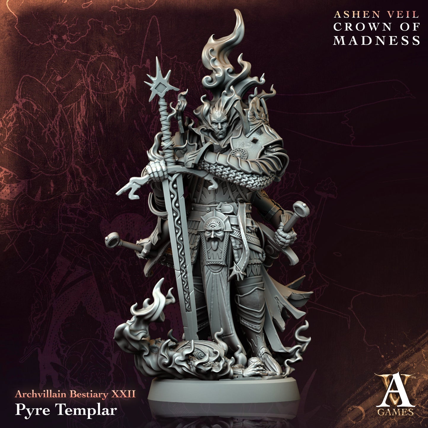 Archvillain Games - Bestiary XXII: Pyre Templar