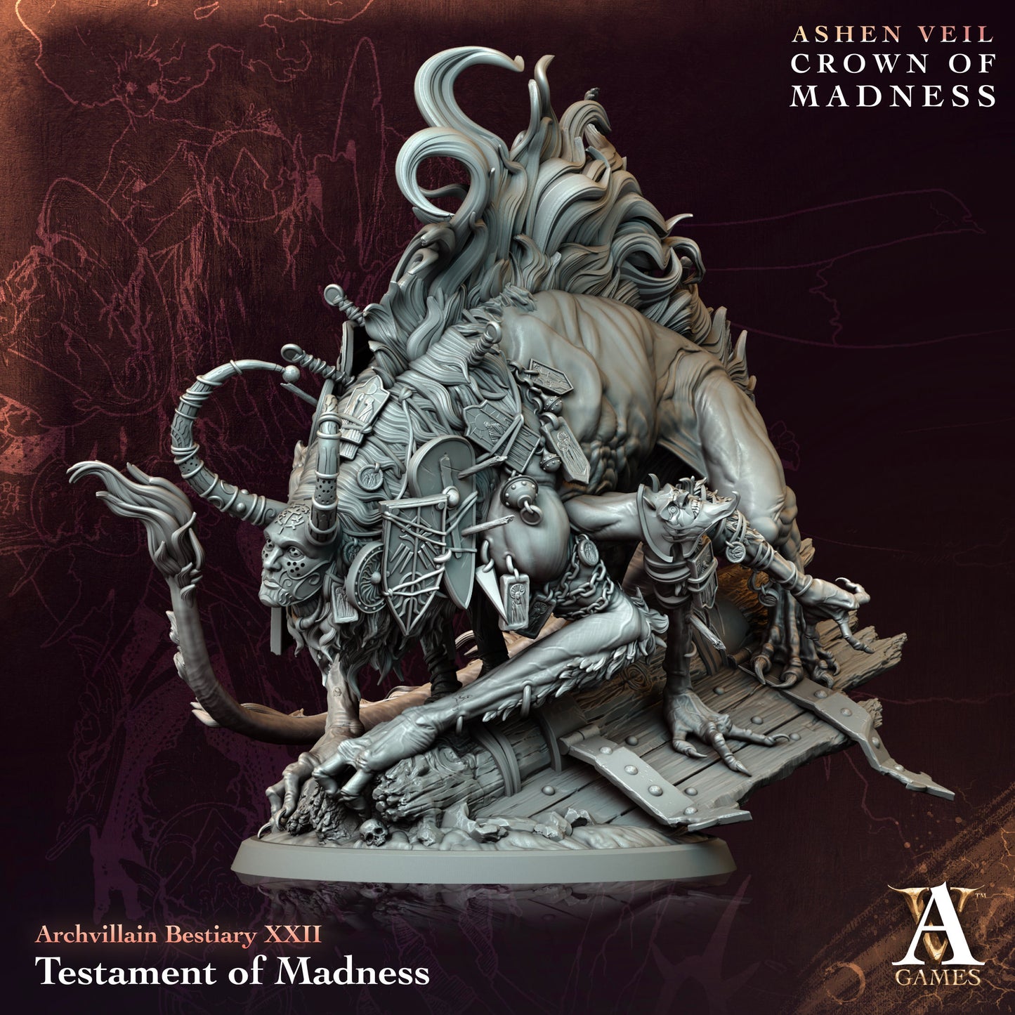 Archvillain Games - Bestiary XXII: Testament of Madness