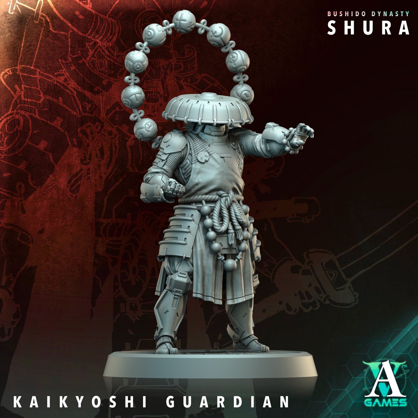 Archvillain Games - Bushido Dynasty: Shura - Kaikyoshi Guardian