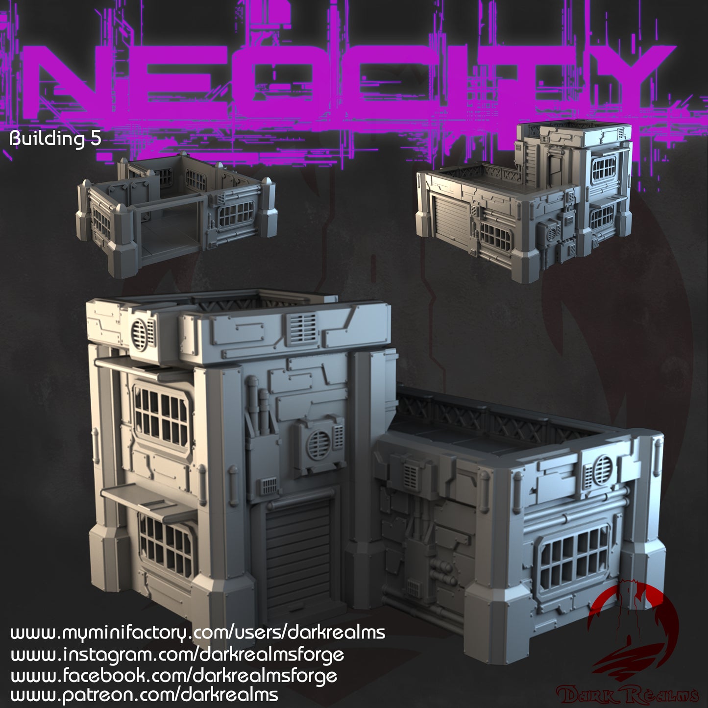 Dark Realms - Neo City Building 5