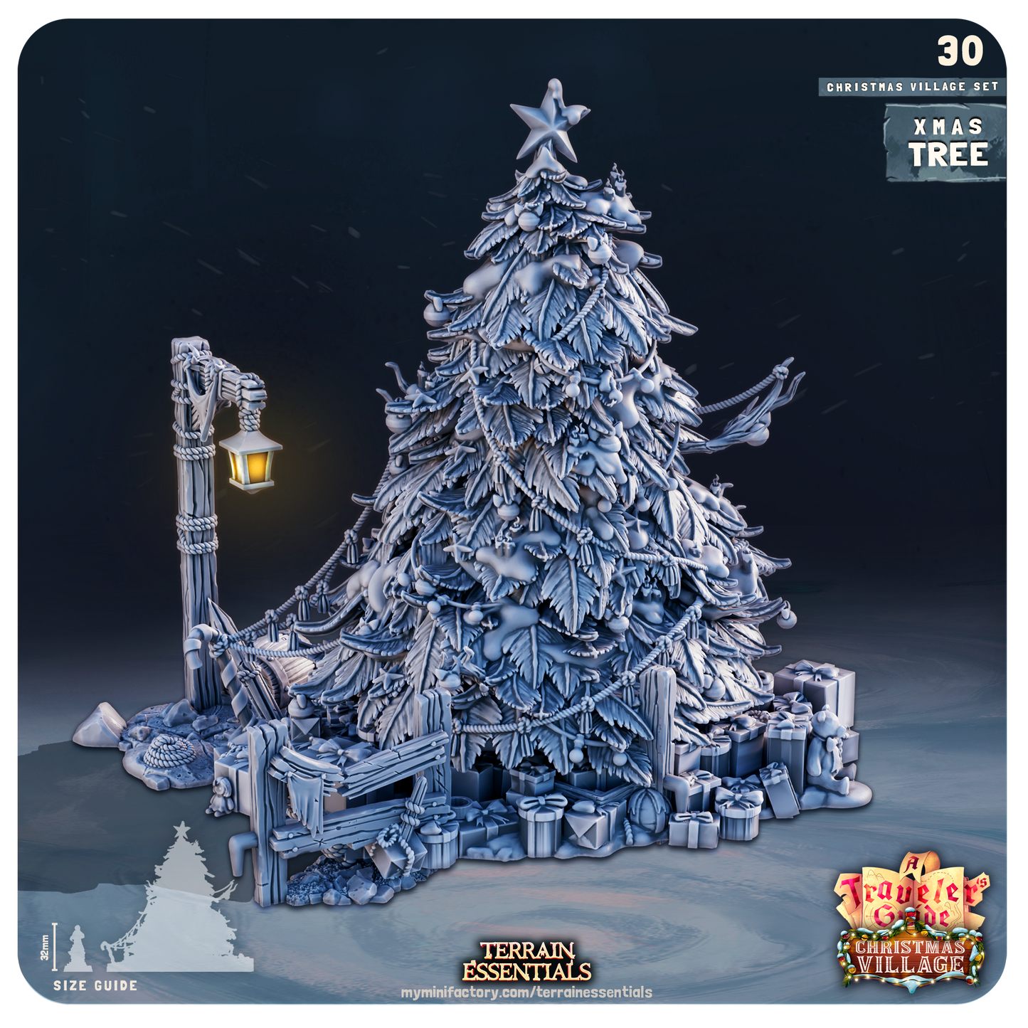Terrain Essentials 030 - Christmas Village: Christmas Tree