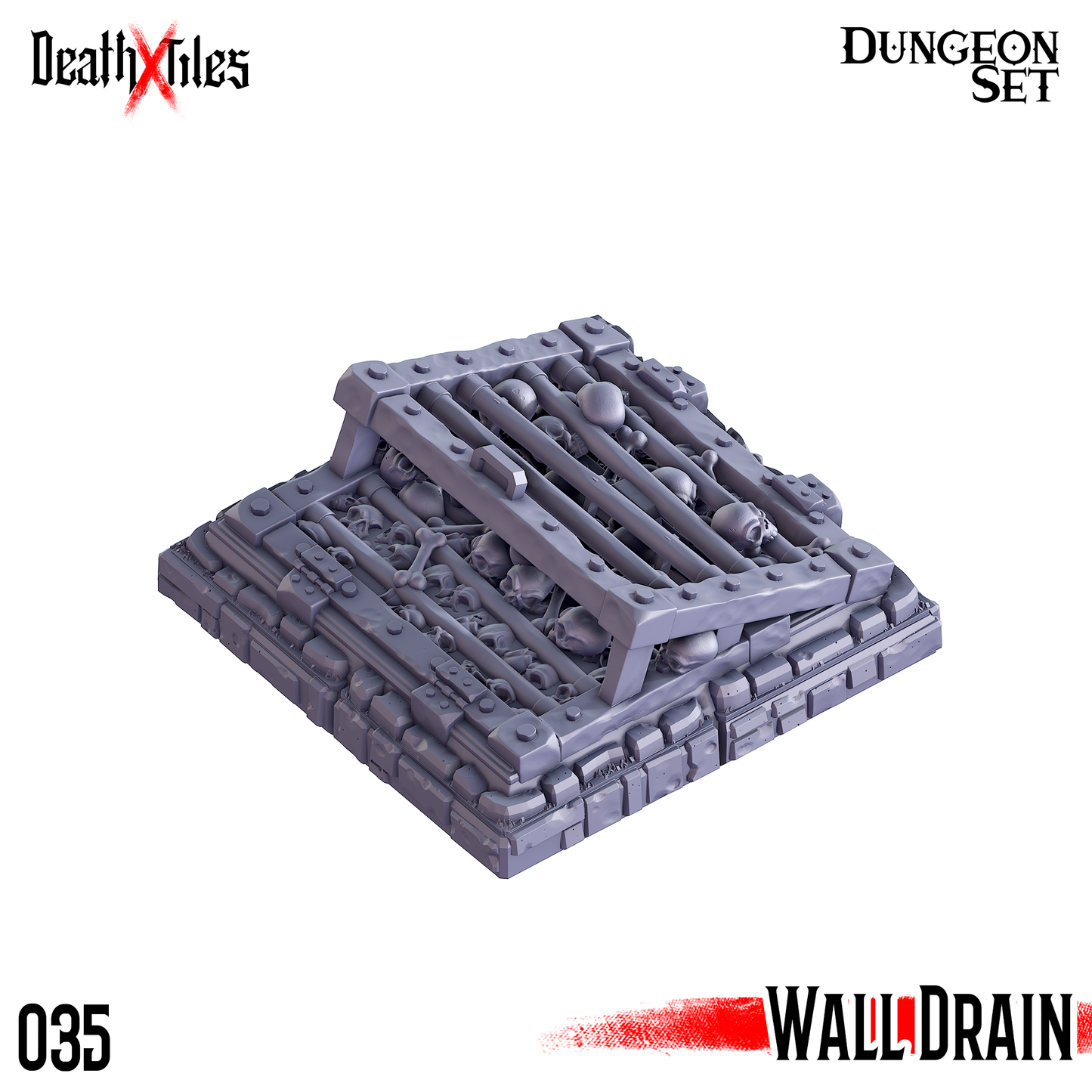 DeathXTiles - Dungeon Tile 035 Metal Trapdoor