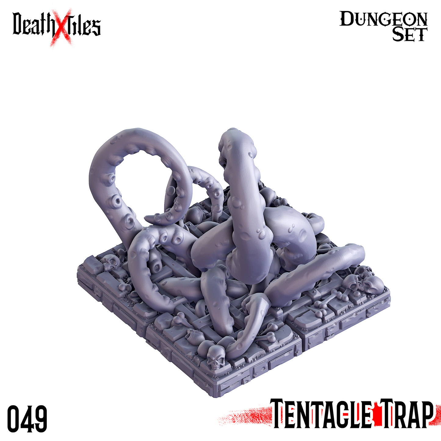 DeathXTiles - Dungeon Tile 049 Tentacle Trap