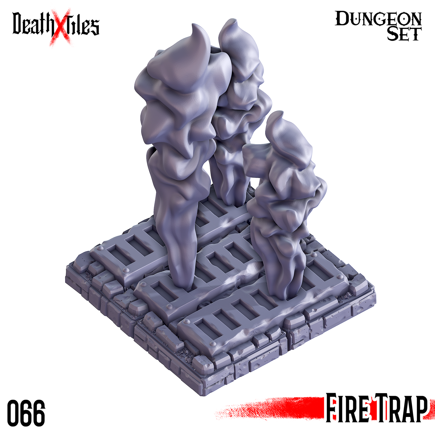 DeathXTiles - Dungeon Tile 066 Fire Trap