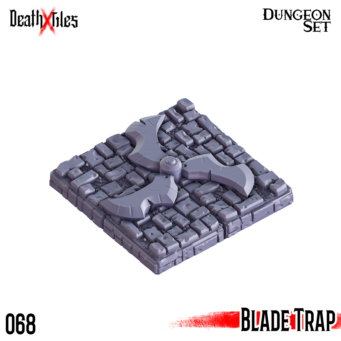 DeathXTiles - Dungeon Tile 068 Blade Trap