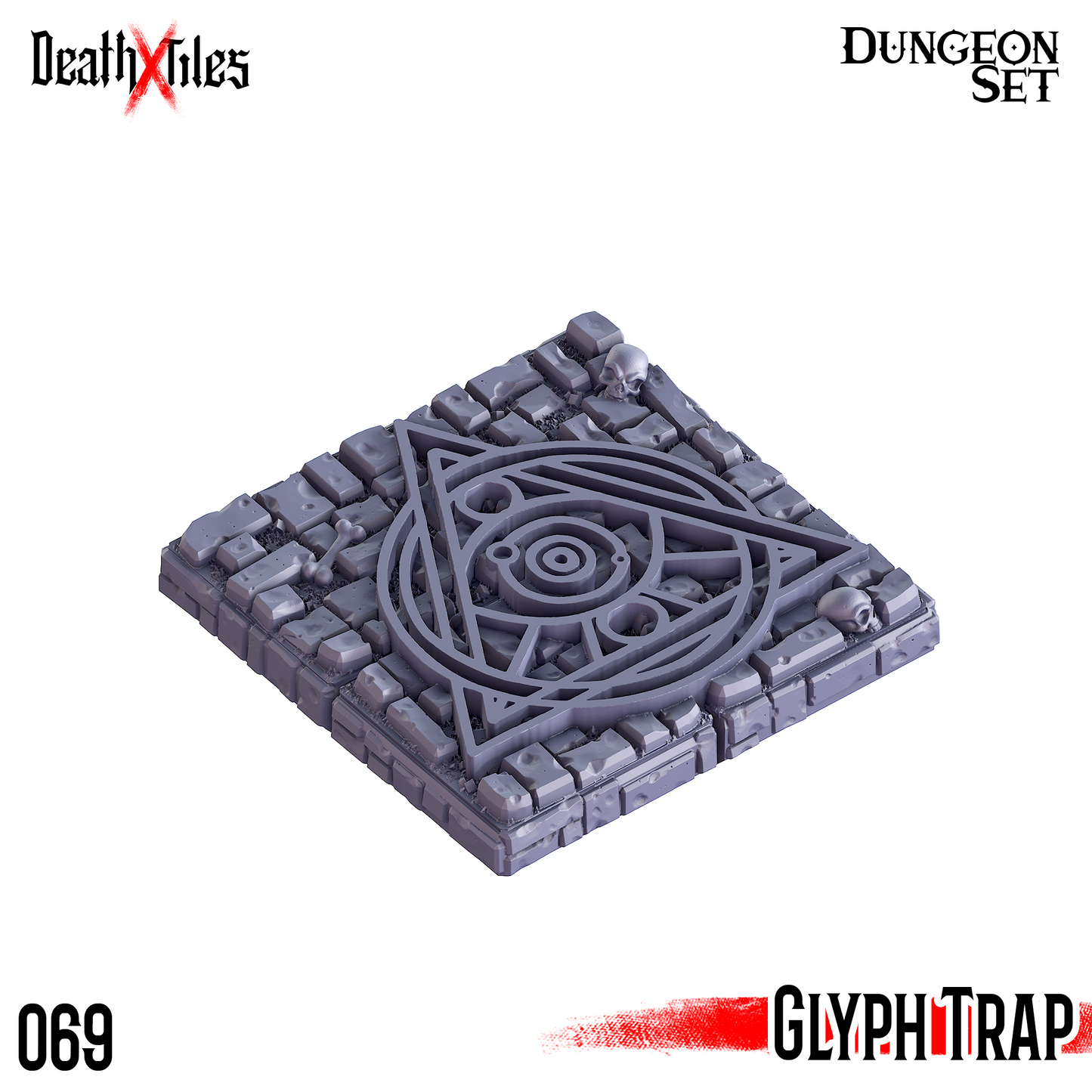 DeathXTiles - Dungeon Tile 069 Glyph Trap
