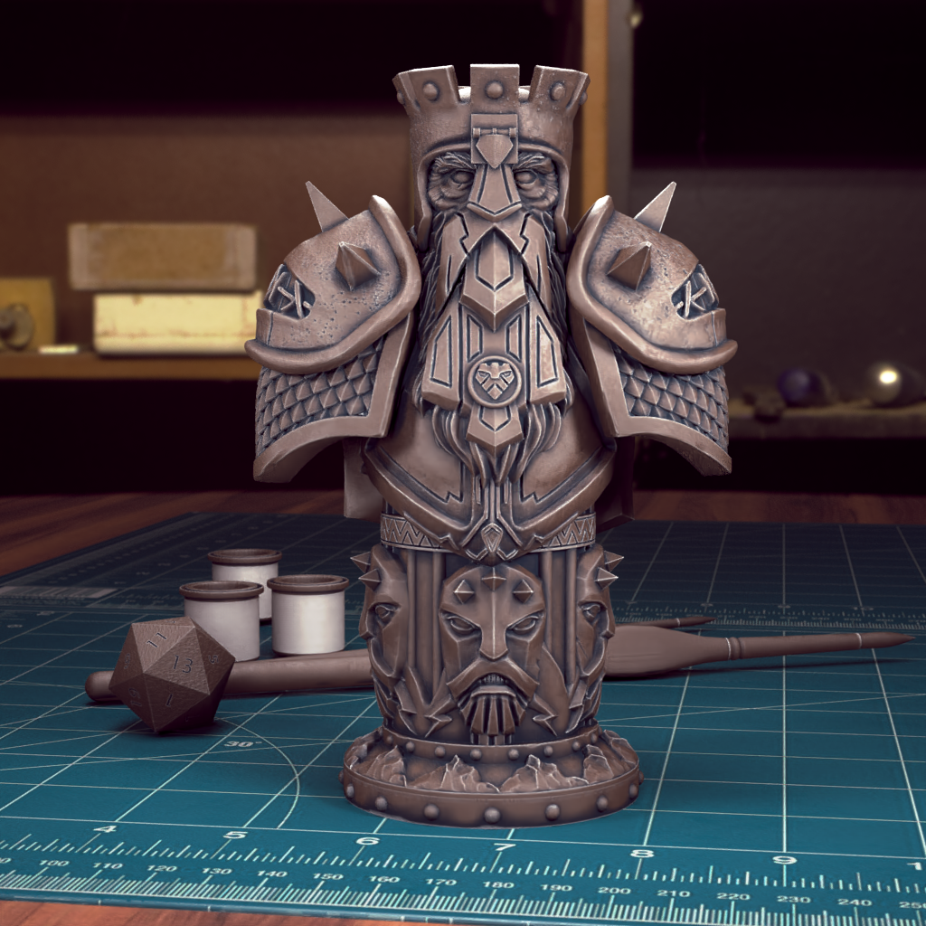 TytanTroll Miniatures - Dwarf Rook-Miniature-Ashdown Gaming