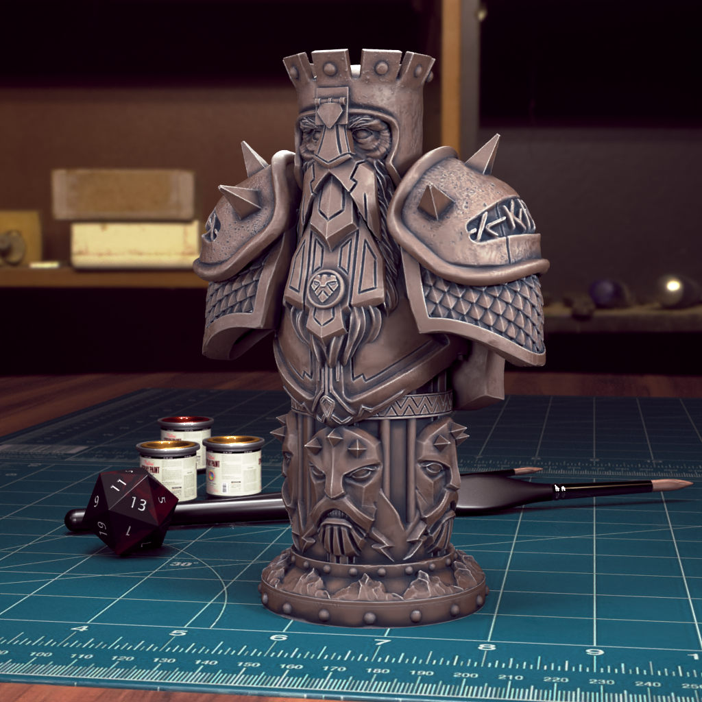 TytanTroll Miniatures - Dwarf Rook-Miniature-Ashdown Gaming