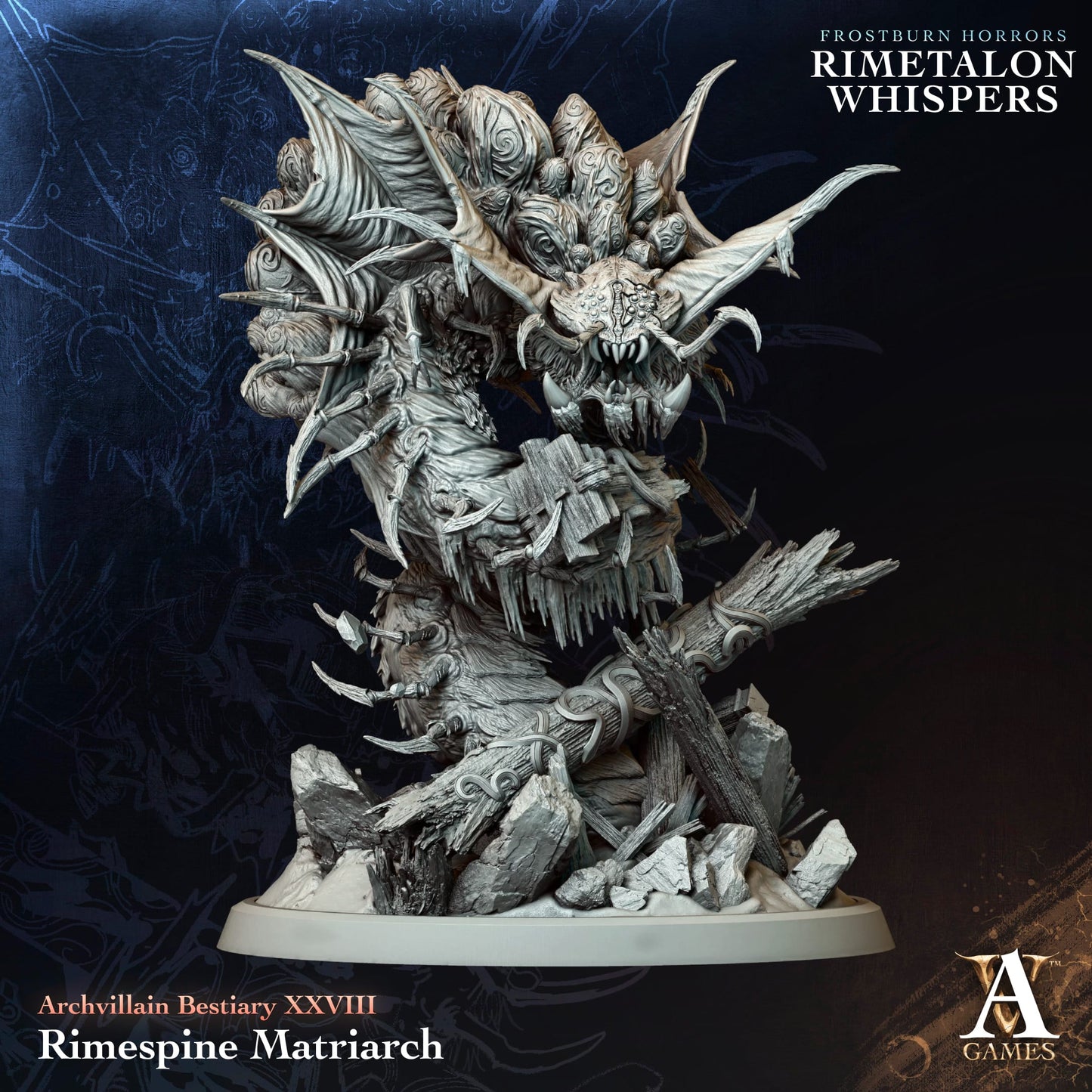 Archvillain Games - Bestiary XXVIII: Rimespine Matriarch