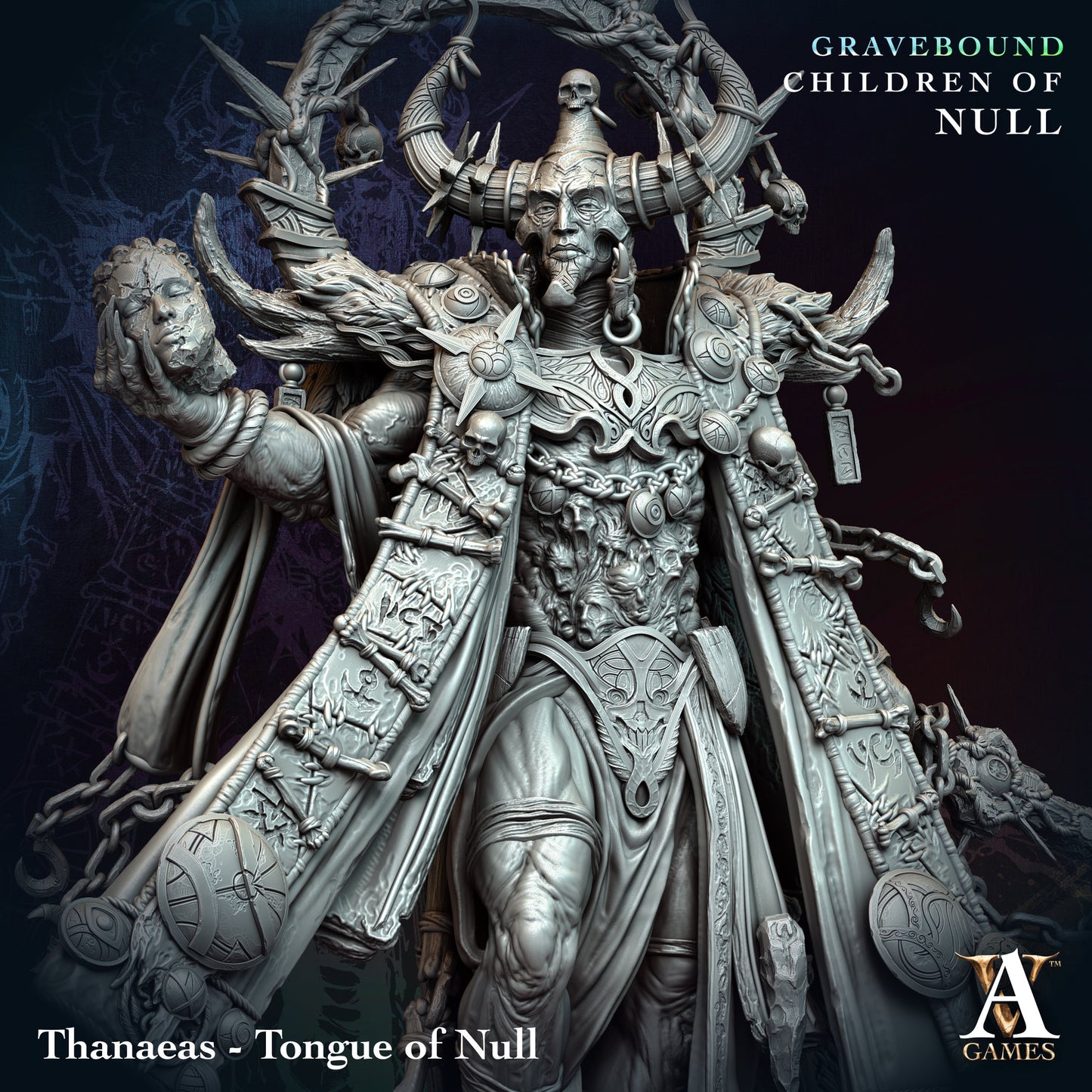 Archvillain Games - Gravebound: Children of Null - Thanaeas: Tongue of Null
