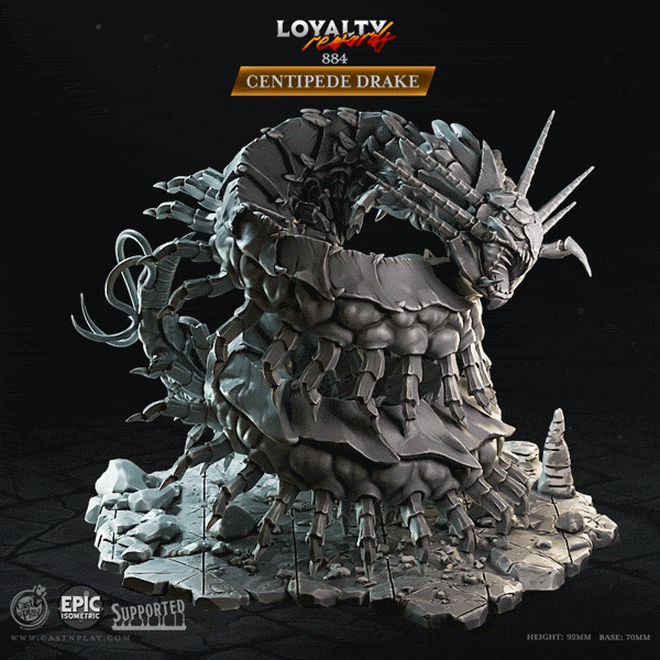 Cast 'n' Play 884: Cantipede Drake