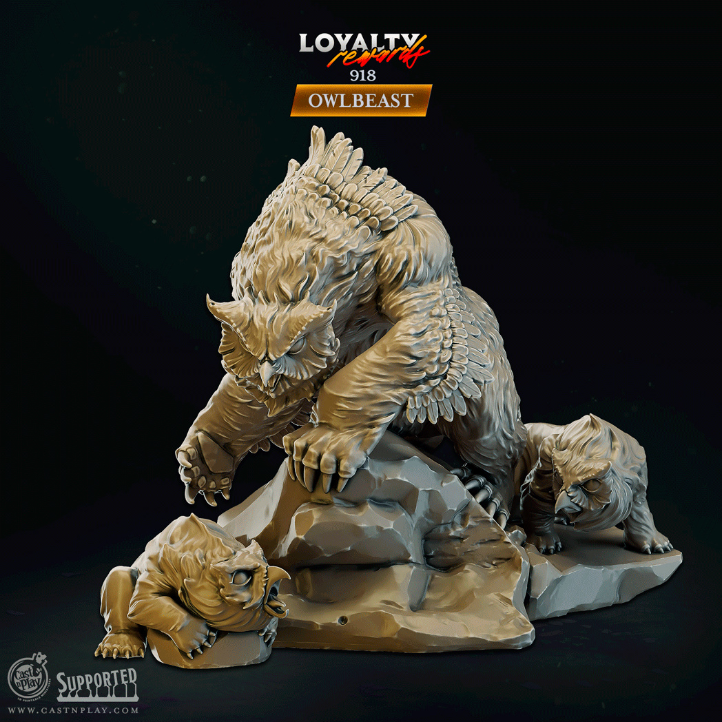 Cast 'n' Play 918: Owlbear