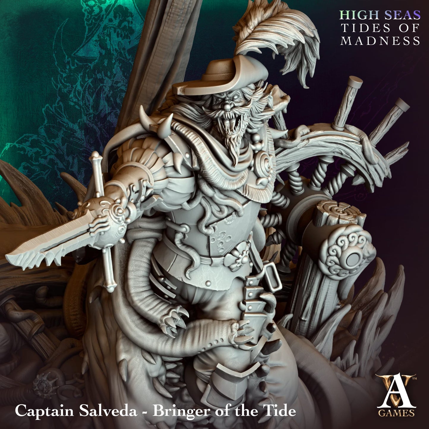 Archvillain Games - High Seas Tides of Madness: Captain Salveda