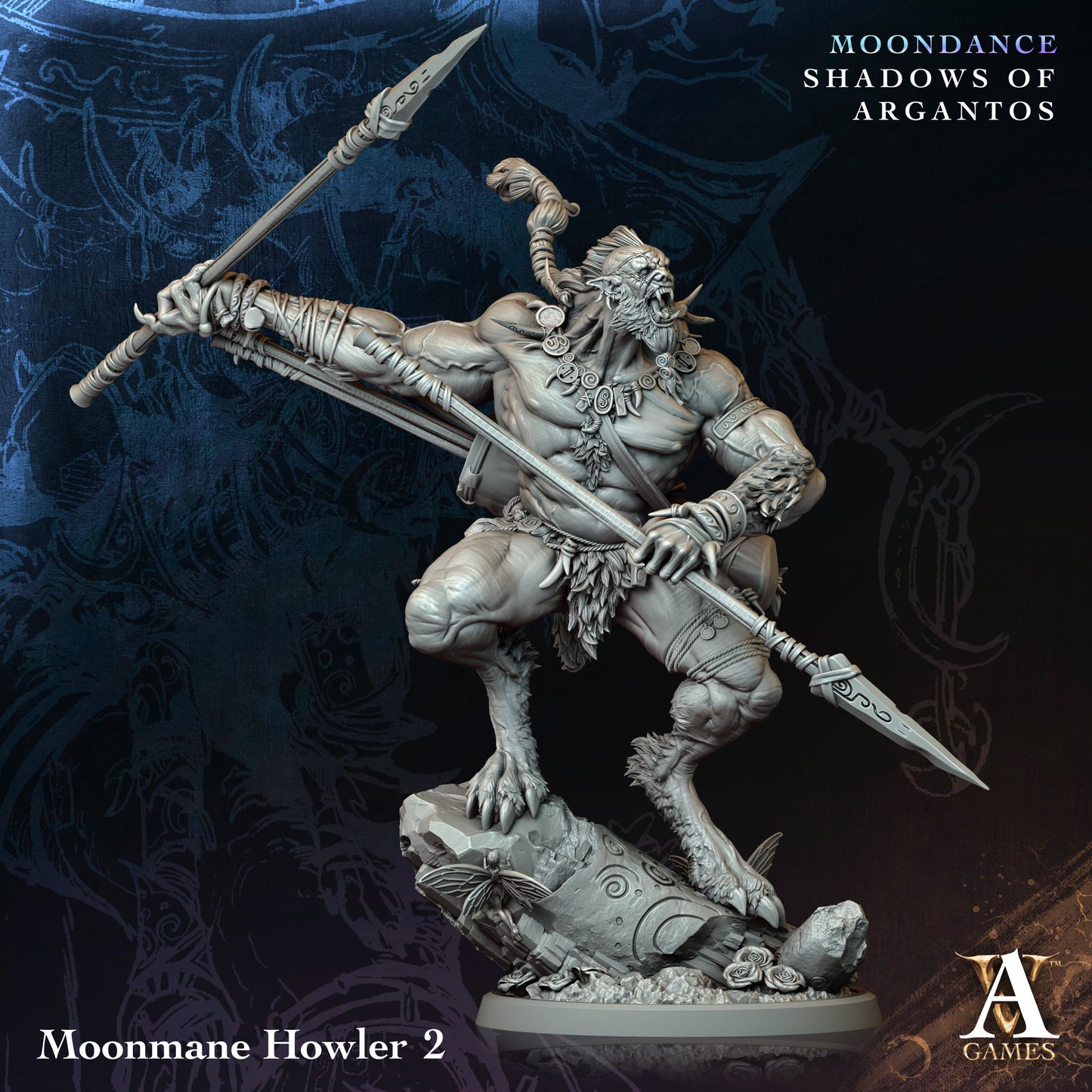 Archvillain Games - Moondance: Shadows of Argantos - Moonmane Howler 2