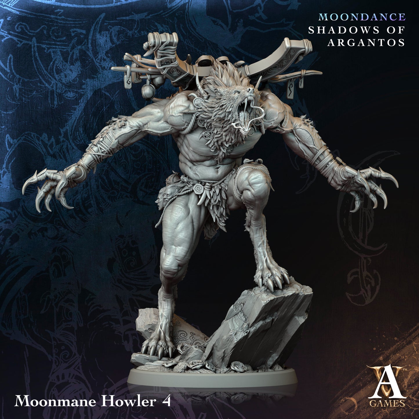 Archvillain Games - Moondance: Shadows of Argantos - Moonmane Howler 4