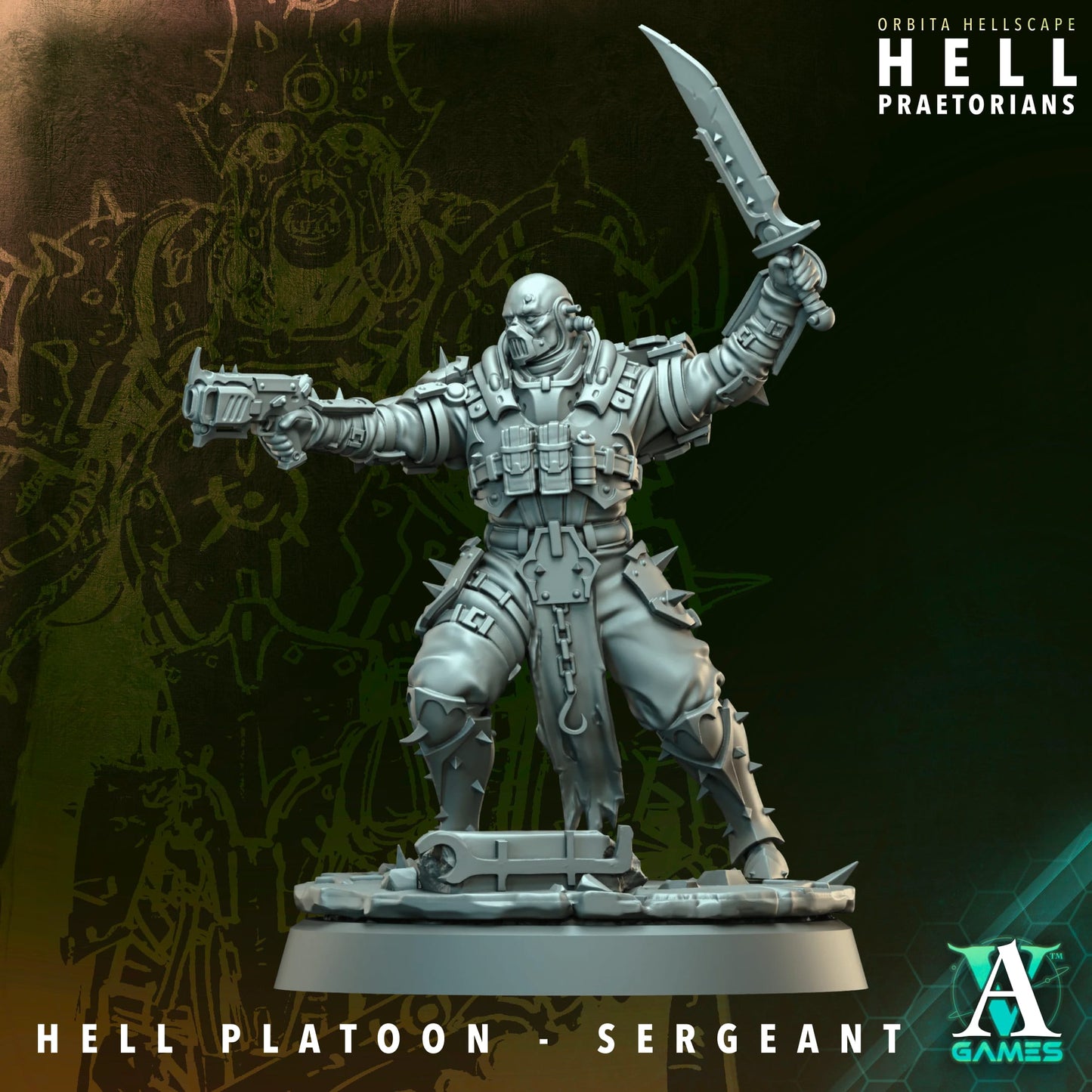 Archvillain Games - Orbita Hellscape: Hell Pratetorians - Hell Platoon