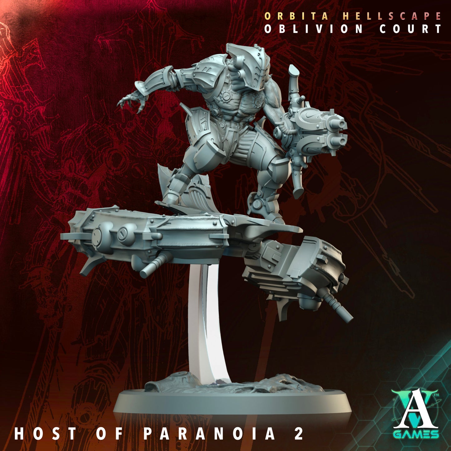 Archvillain Games - Orbital Hellscape: Oblivion Court - Host of Paranoia 2