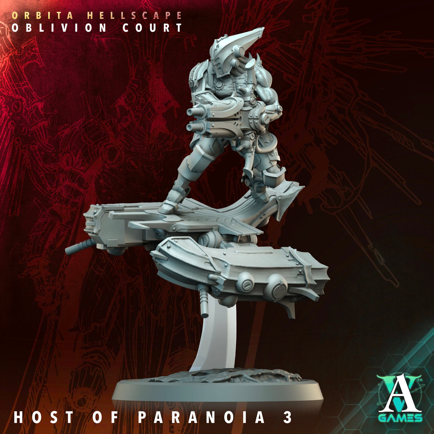 Archvillain Games - Orbital Hellscape: Oblivion Court - Host of Paranoia 3