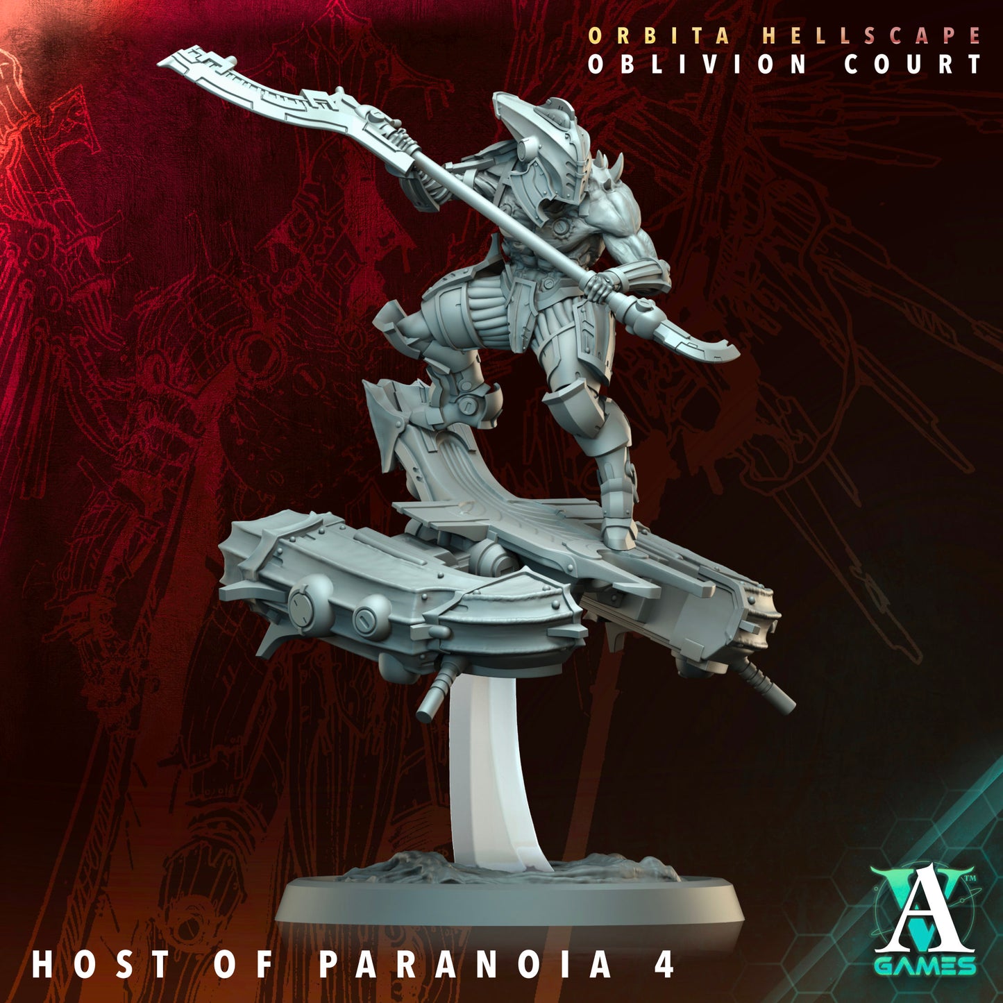 Archvillain Games - Orbital Hellscape: Oblivion Court - Host of Paranoia 4