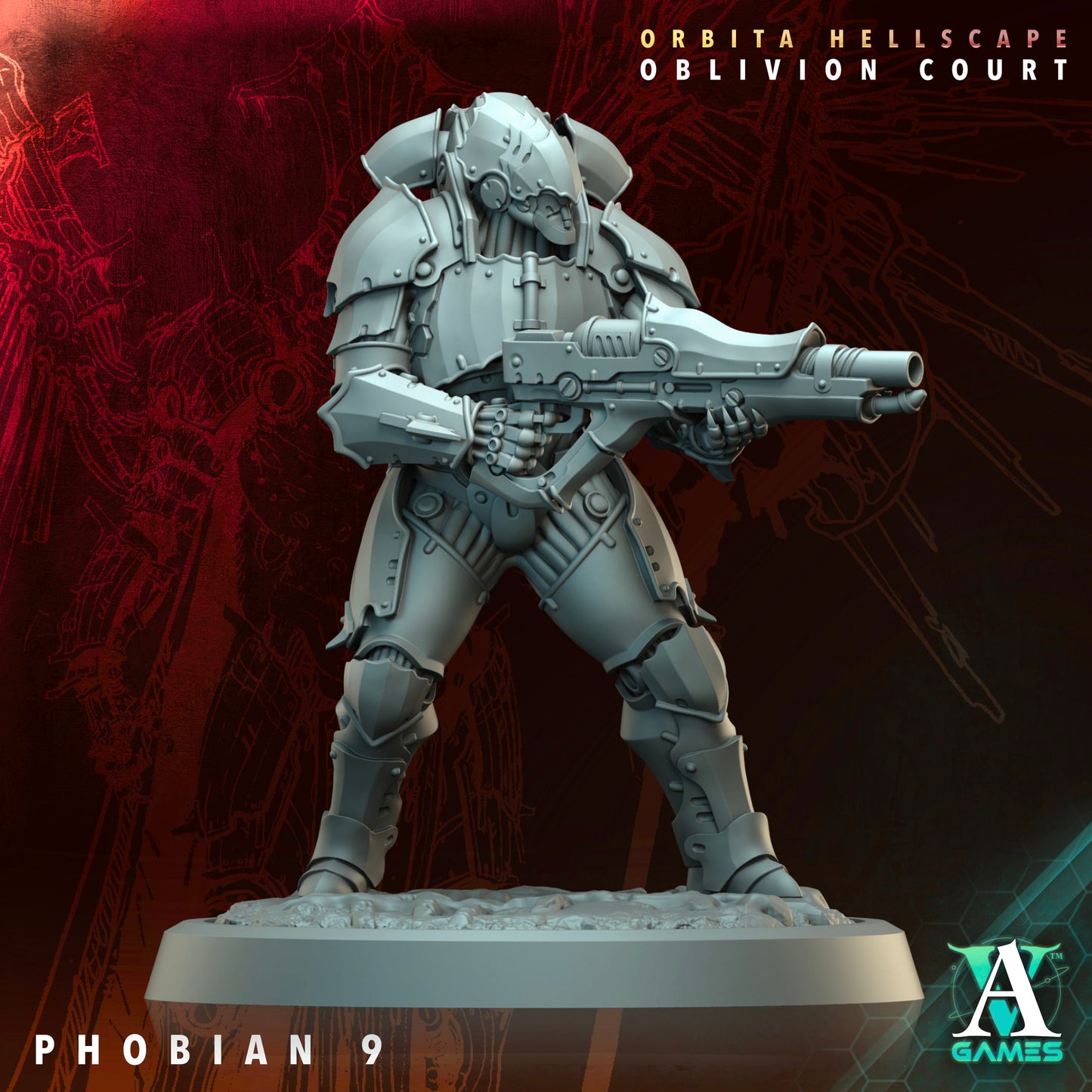 Archvillain Games - Orbital Hellscape: Oblivion Court - Phobian 9