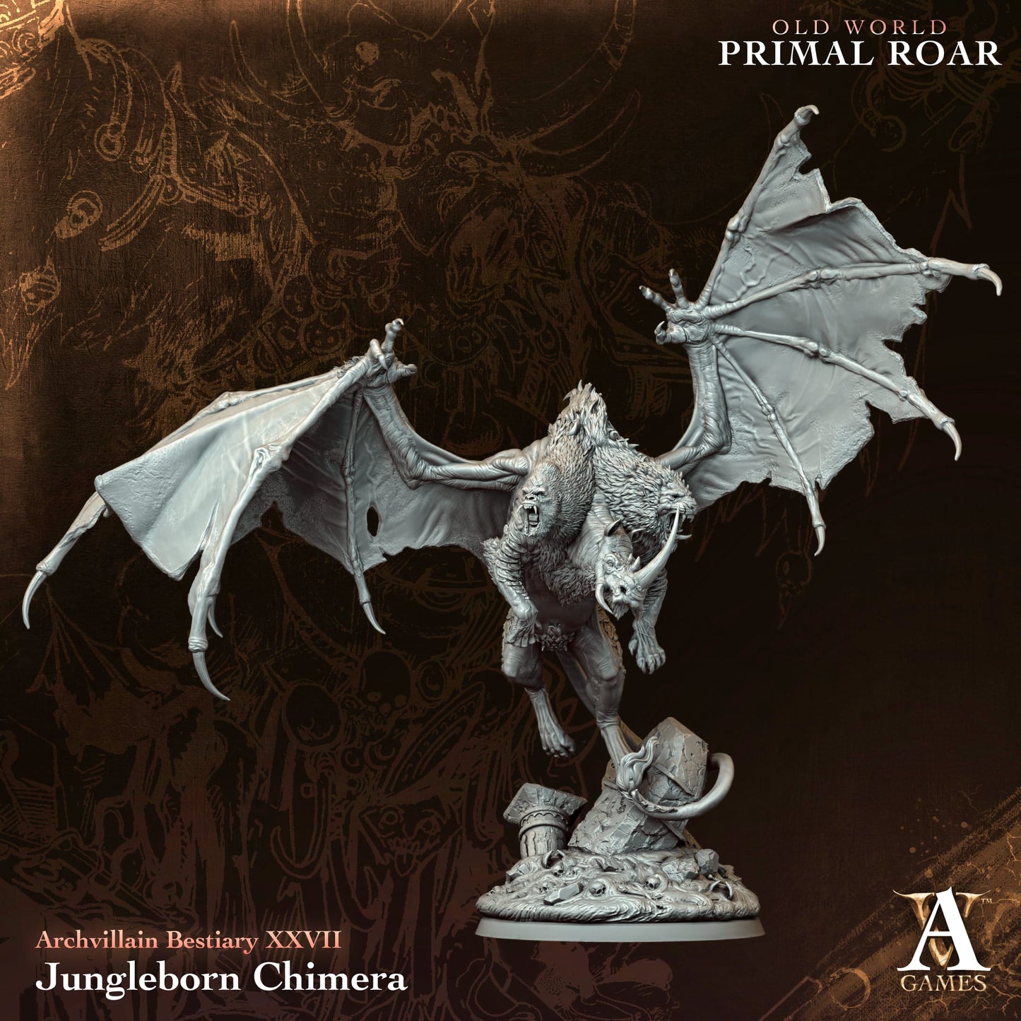 Archvillain Games - Bestiary XXVII: Jungleborn Chimera