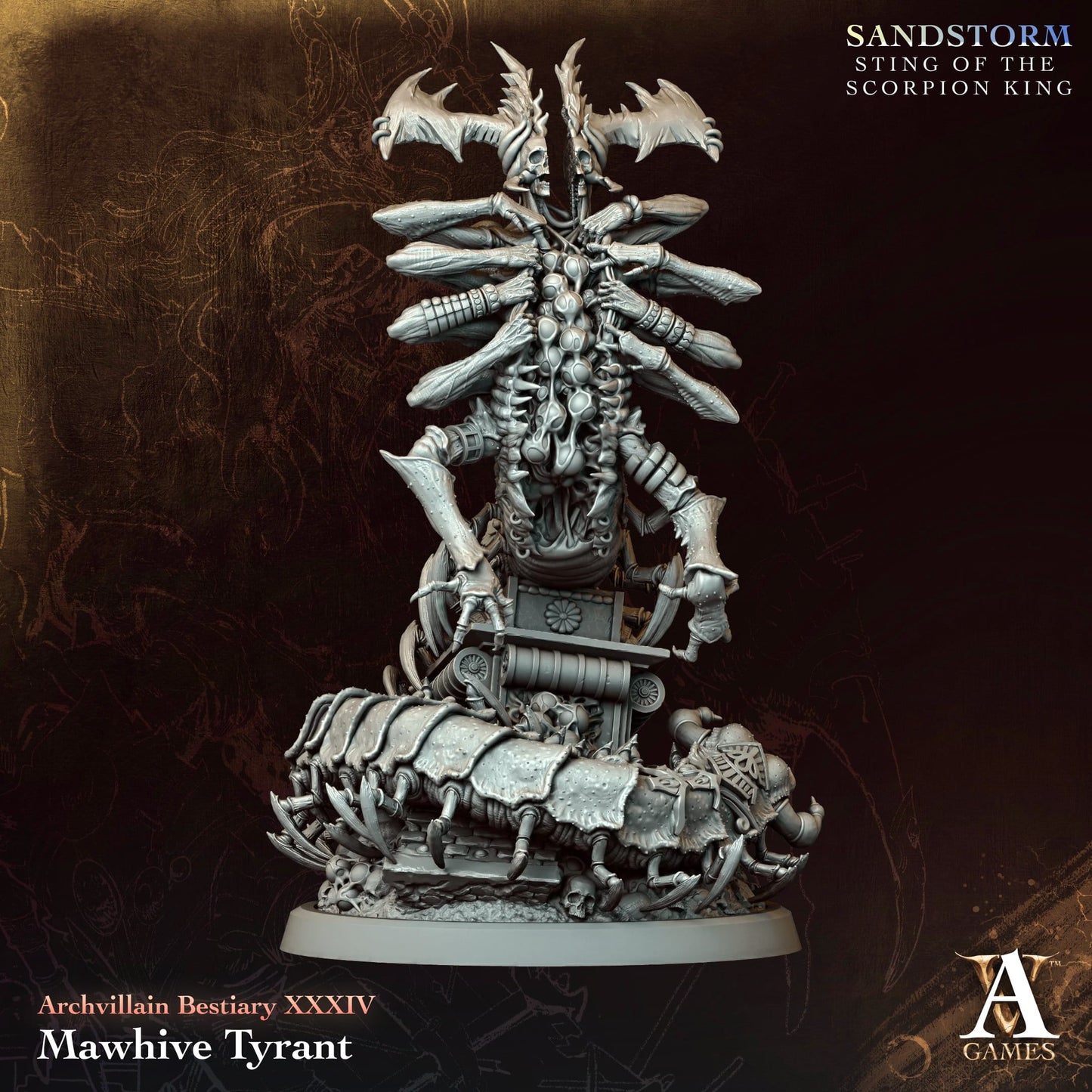 Archvillain Games - Bestiary XXXIV: Mawhive Tyrant