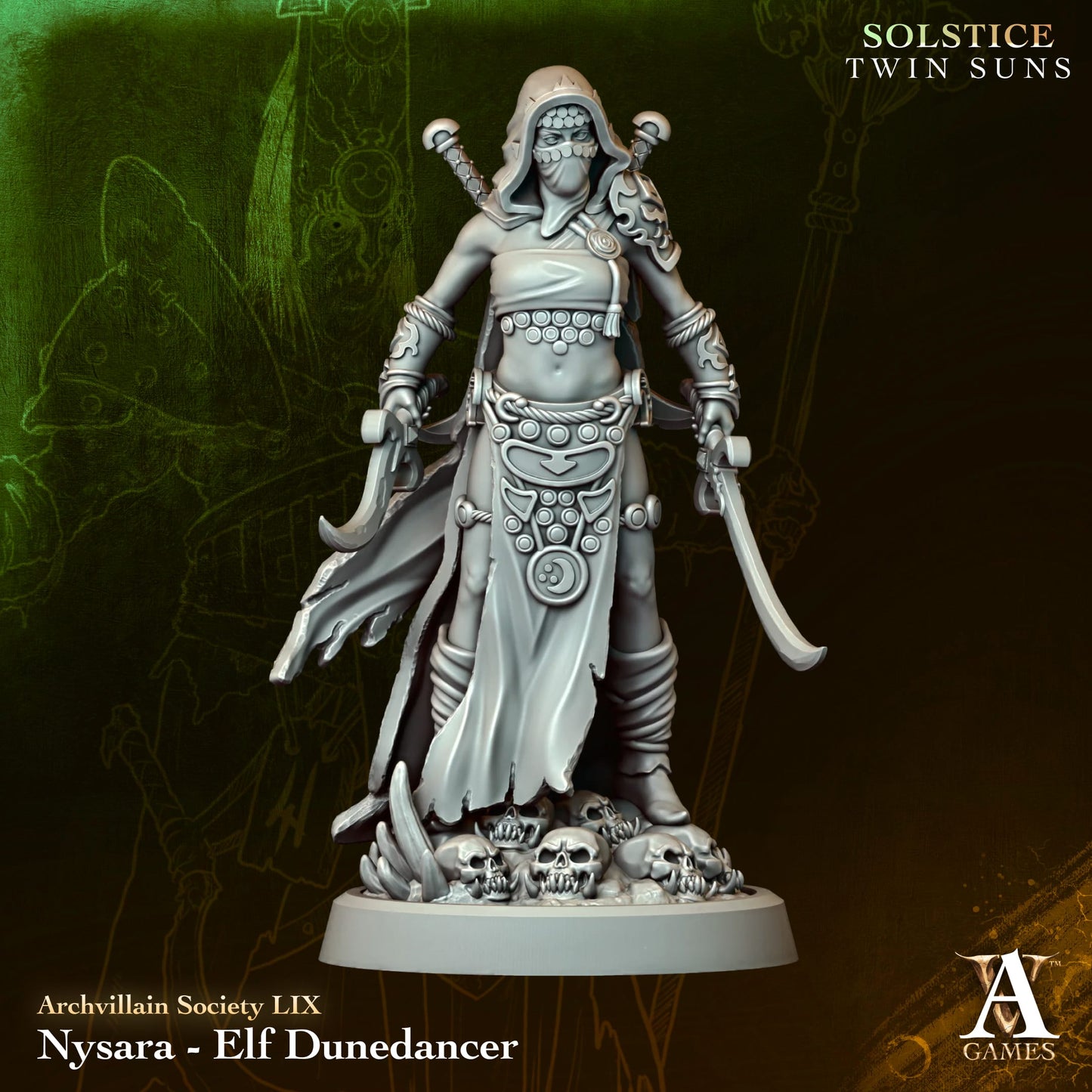 Archvillain Games - Society LIX: Nysara, Dunedancer