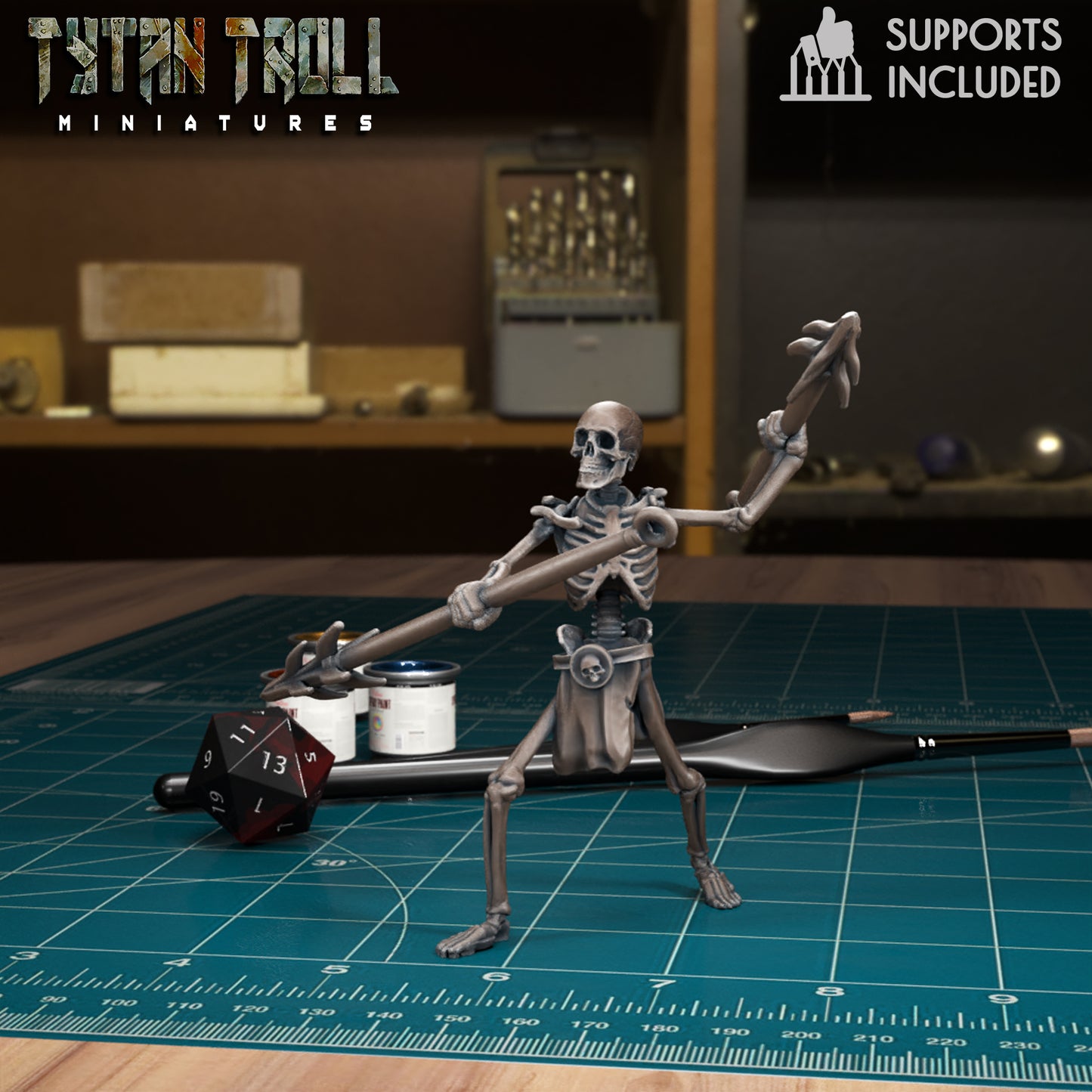 TytanTroll Miniatures - Skeleton Pirate Set