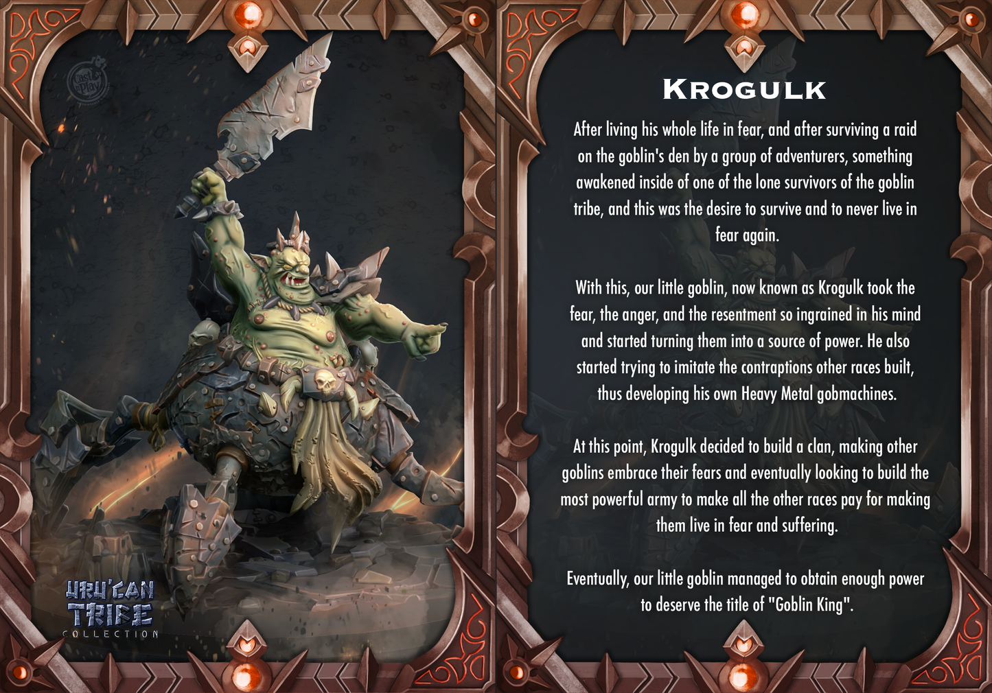 Cast 'n' Play 353: Krogulk-3D Print-Ashdown Gaming