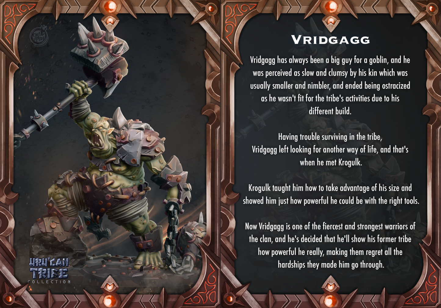 Cast 'n' Play 350: Vridgagg-3D Print-Ashdown Gaming