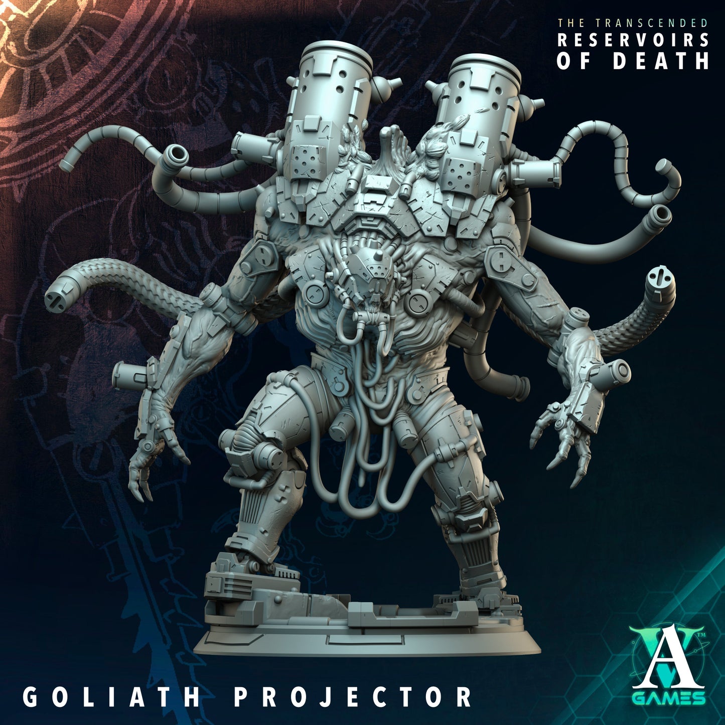 Archvillain Games - The Transcended: Reservoirs of Death - Goliath Projector