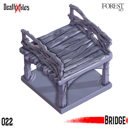 DeathXTiles - Forest Tile 022 Bridge