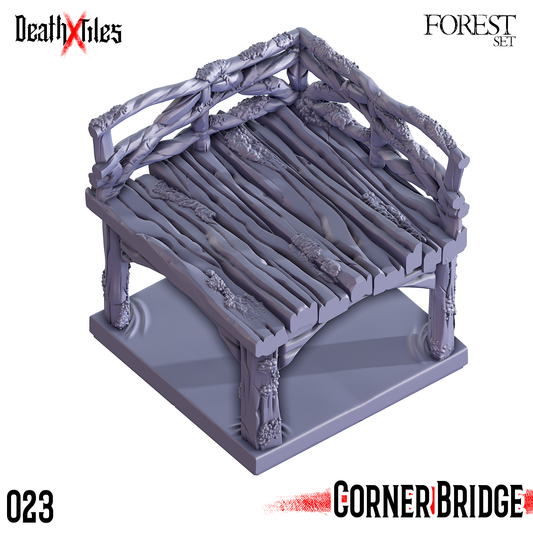 DeathXTiles - Forest Tile 023 Bridge Corner